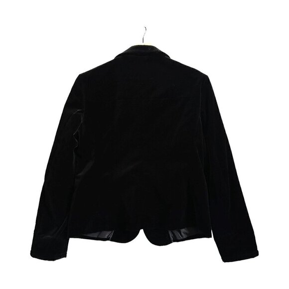 Miu Miu Black Velvet Blazer Jacket, Size 44‎ Italy/M - Picture 16 of 16